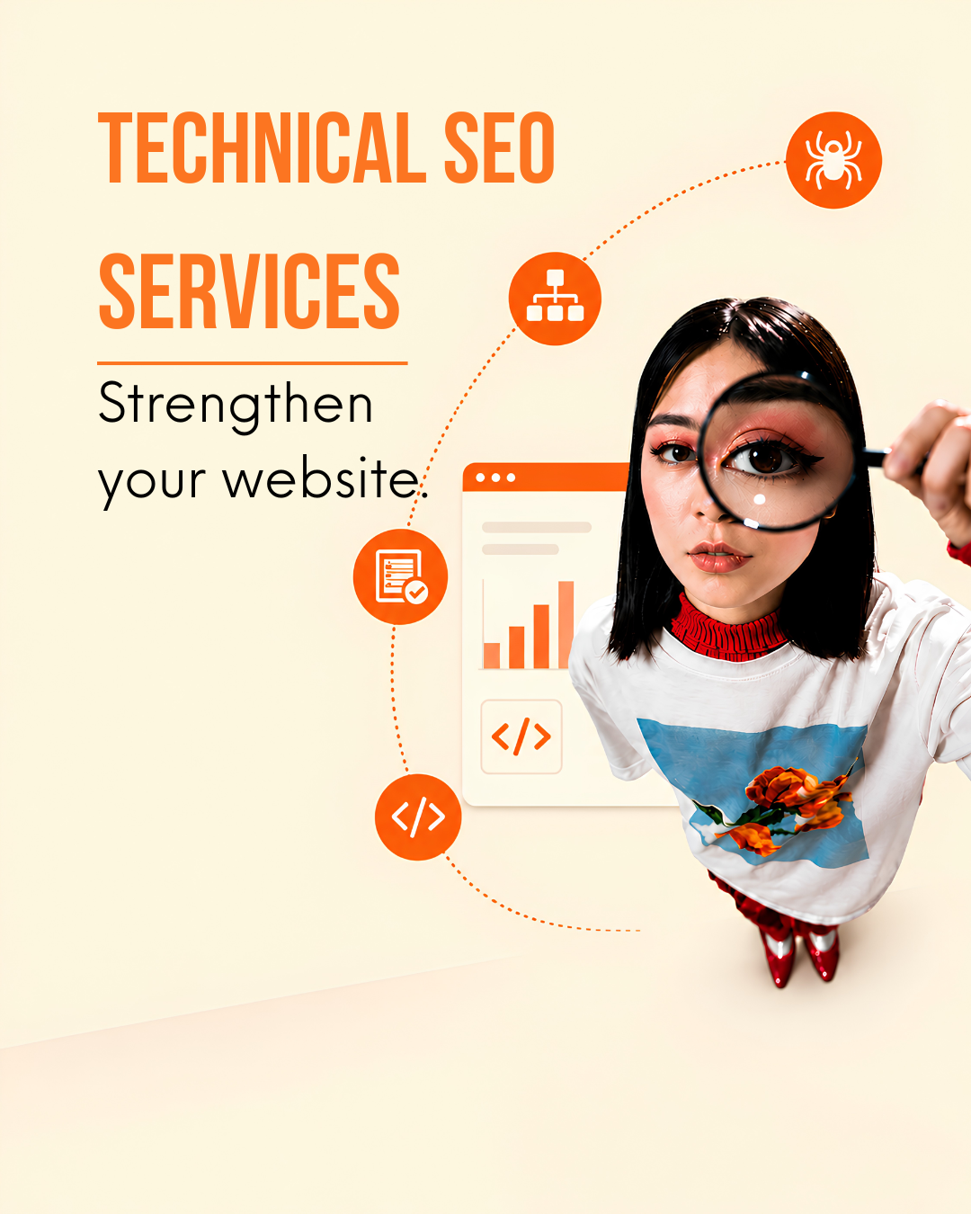 Technical SEO services to improve website speed, indexing, and search rankings